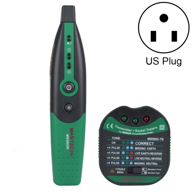 BSIDE MS5902 AC 110V 50Hz Breaker Socket Cable Detector, US Plug-garmade.com