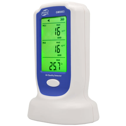 BENETECH GM8803 Home Indoor Air Quality Detector Haze Smog Tester PM2.5 PM10 Gas Analyzers-garmade.com