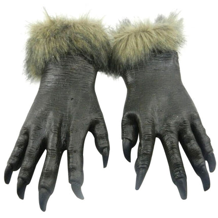 1 Pair Halloween Decoration Latex Wolf Gloves Halloween Festival Party Fancy Masquerade Glove Props-garmade.com