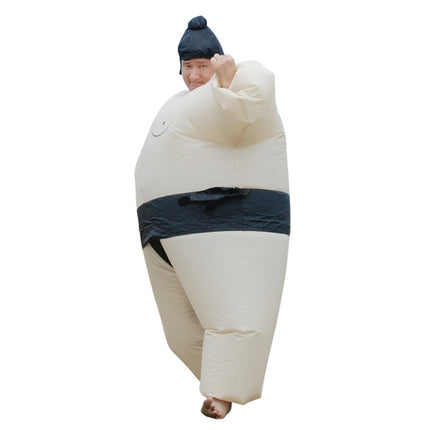 Adult Inflatable Sumo Costume Halloween Christmas Festival Party Carnival Inflated Clothes Wrestler Costumes-garmade.com