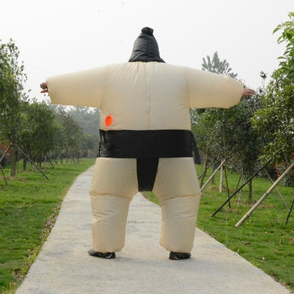 Adult Inflatable Sumo Costume Halloween Christmas Festival Party Carnival Inflated Clothes Wrestler Costumes-garmade.com