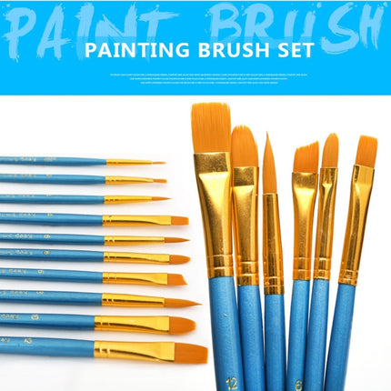 Watercolor Powder Paint Brush Painting Art Supplies.-garmade.com