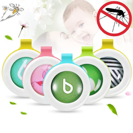 5 PCS Anti-mosquito Buckle Button Plant Essential Oil Inner Core Bugs Away, Random Color Delivery-garmade.com