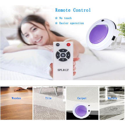 TOCOOL TC-350 Smart Vacuum Cleaner Household Sweeping Cleaning Robot with Remote Control(Purple)-garmade.com