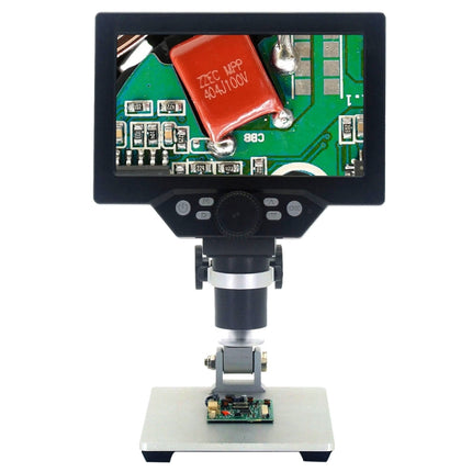 G1200 7 inch LCD Screen 1200X Portable Electronic Digital Desktop Stand Microscope, AU Plug-garmade.com