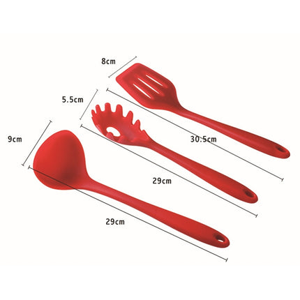 kn7050 10 in 1 Silicone Kitchen Tool Set(Green)-garmade.com