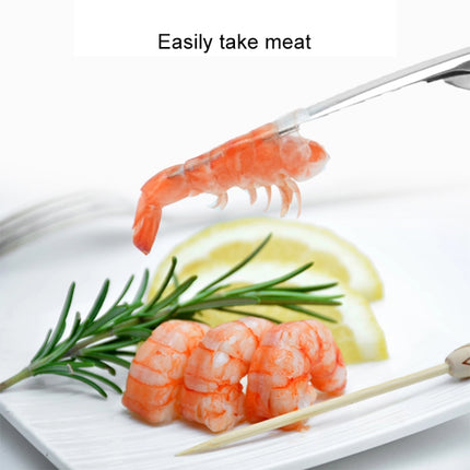 304 Stainless Steel Shrimp Shelling Tool Seafood Shell Remover Kitchen Gadgets-garmade.com