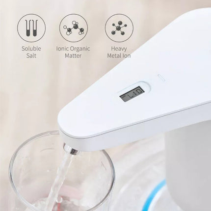 Original Xiaomi Youpin XiaoLang TDS Automatic Mini Touch Switch Water Pump Wireless Rechargeable Electric Dispenser(White)-garmade.com