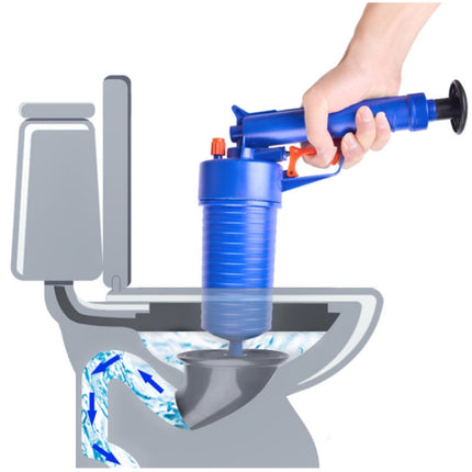 Kitchen Toilet High Pressure Drain Pipes Sinks Air Power Blaster Cleaner Plunger Clog Remover-garmade.com