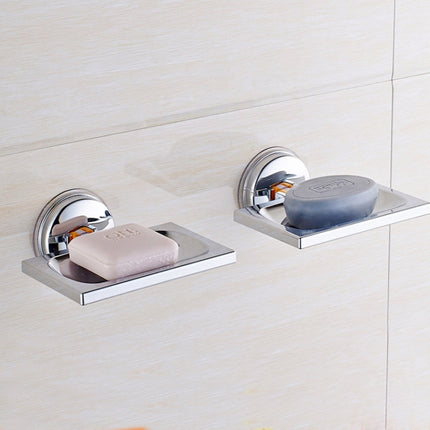 2 PCS ABS Square Drain Bathroom Suction Cup Soap Holder-garmade.com