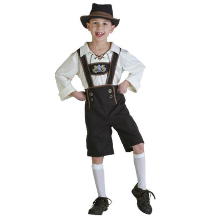 Halloween Costume Children Beer Costume Oktoberfest Suits England Style Cosplay, Size:S, Waistline: 68cm, Dress Length: 53cm, Long Pants: 40cm, Suggested Height:115-125cm-garmade.com