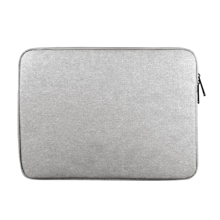 Universal Wearable Oxford Cloth Soft Business Inner Package Laptop Tablet Bag, For 15.6 inch and Below Macbook, Samsung, Lenovo, Sony, DELL Alienware, CHUWI, ASUS, HP (Grey)-garmade.com