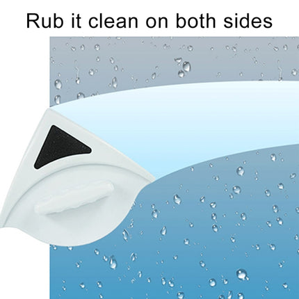 Useful Double Side Glass Wiper Cleaning Brushes Window Cleaner, Applicative Range: 5-12mm Glass-garmade.com