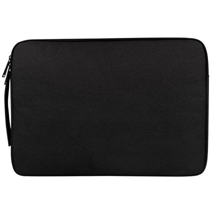 Universal Multiple Pockets Wearable Oxford Cloth Soft Portable Simple Business Laptop Tablet Bag (Black)-garmade.com