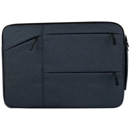 Universal Multiple Pockets Wearable Oxford Cloth Soft Portable Simple Business Laptop Tablet Bag (Blue)-garmade.com