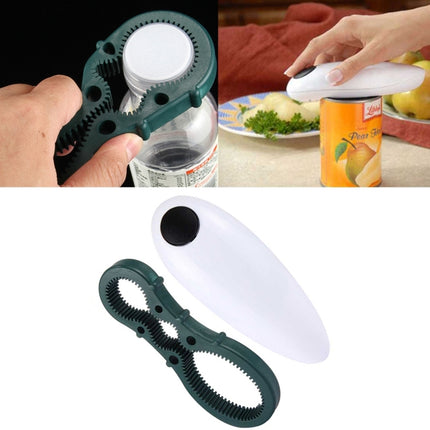2 PCS Automatic Electric Can Opener Bottle Opener-garmade.com
