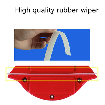 Useful Double Side Glass Wiper Cleaning Brushes Window Cleaner, Applicative Range: 3-8mm Glass-garmade.com