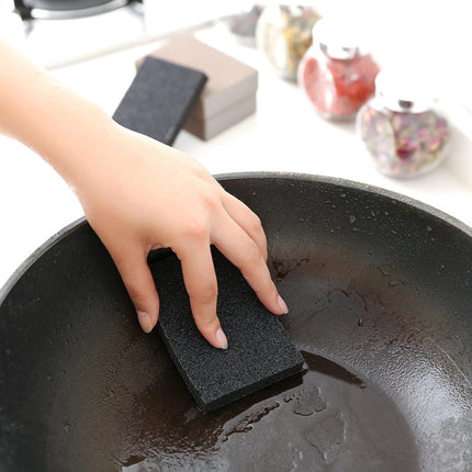 10 PCS Kitchen Emery Clean Rub Pot Rust Focal Stains Sponge Removing Tool-garmade.com