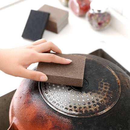 Kitchen Emery Clean Rub Pot Rust Focal Stains Sponge Removing Tool-garmade.com