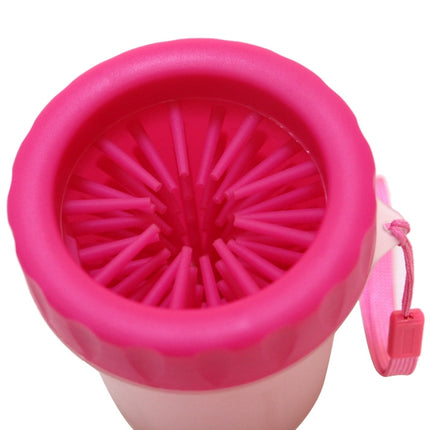 Pet Antiseptic Products Silicone Wash Feet Cleaning Cup Size: L(Red)-garmade.com