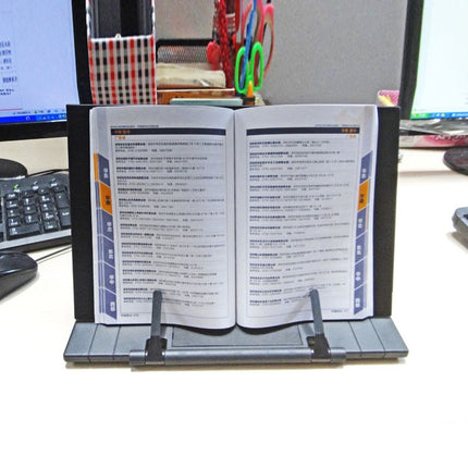 Students Book Document Reading Desk Stand Adjustable Angle Holder-garmade.com