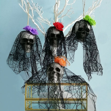 Halloween Decorations Bar KTV Scene Layout Props Bubble Skull Hanging Ornaments, Random Style Delivery-garmade.com