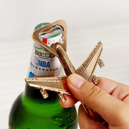 2 PCS Alloy Plane Design Beer Bottle Opener Best Wedding Gift and Party Favors-garmade.com
