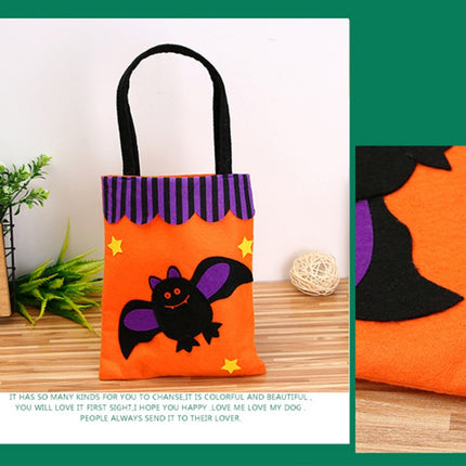 Halloween Decoration Creative Cartoon Candy Gift Square Tote for Children, Random Style Delivery-garmade.com