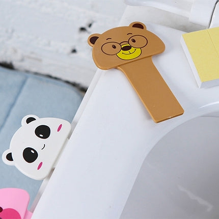 10 PCS Cute Cartoon Portable Convenient Toilet Lid Device Mention Toilet Set, Random Style Delivery-garmade.com