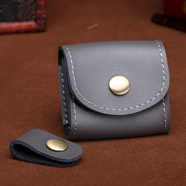 Data Wire Charger Earphone Portable Receiving Case Arrange Package(Grey)-garmade.com