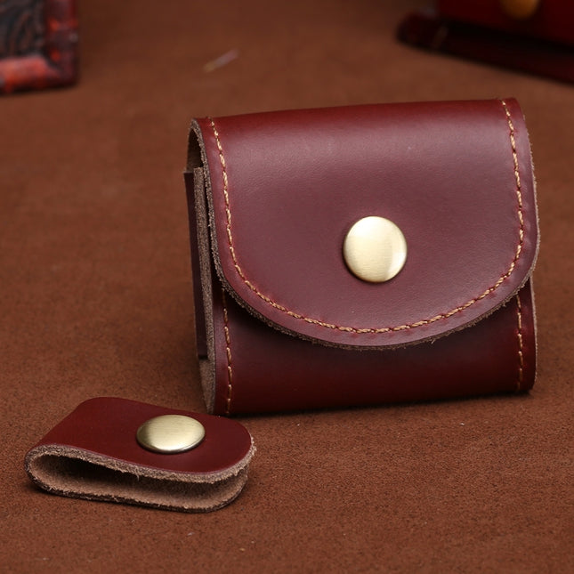 Data Wire Charger Earphone Portable Receiving Case Arrange Package(Wine Red)-garmade.com