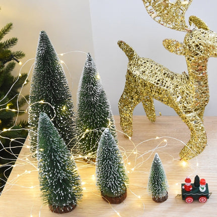 10cm Christmas Decoration Desktop Artificial Christmas Tree-garmade.com