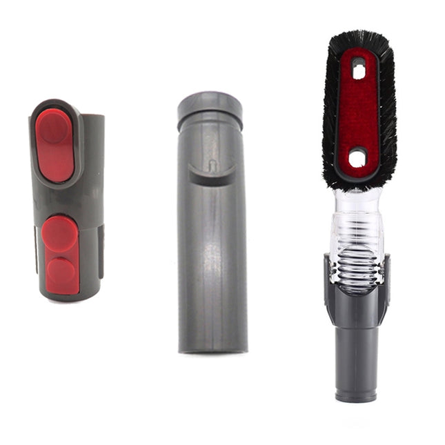 XD996 3 in 1 Handheld Tool Bendable Anti-static Suction Head Kits D931 D928 D907 for Dyson V6 / V7 / V8 / V9 / V10 Vacuum Cleaner-garmade.com