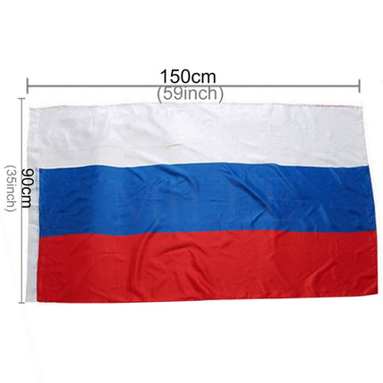 Polyester Material Russian Flag, Size: 150*90cm-garmade.com