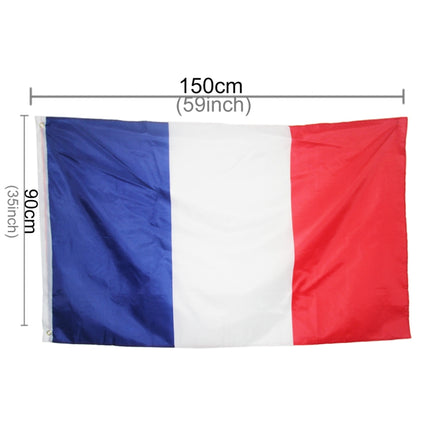 Polyester Material French Flag, Size: 150*90cm-garmade.com