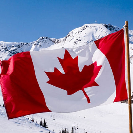 Polyester Material Canada Flag, Size: 150*90cm-garmade.com