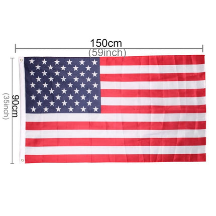 Polyester Material US Flag, Size: 150*90cm-garmade.com