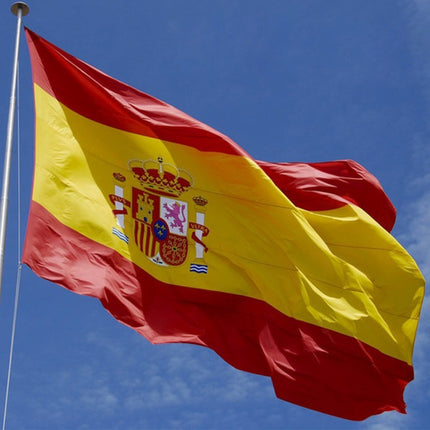 Polyester Material Spain Flag, Size: 150*90cm-garmade.com