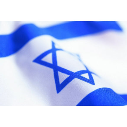Polyester Material Israel Flag, Size: 150*90cm-garmade.com
