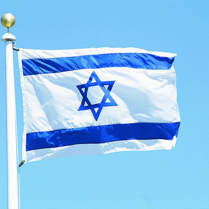 Polyester Material Israel Flag, Size: 150*90cm-garmade.com
