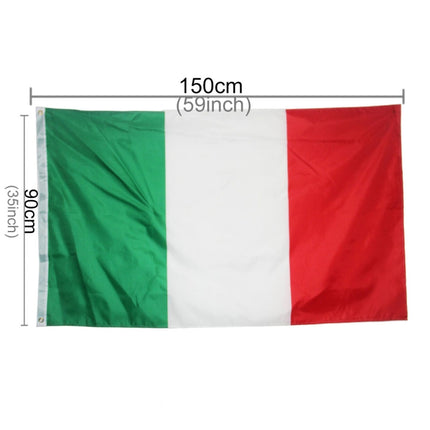 Polyester Material the Italian National Flag, Size: 150*90cm-garmade.com