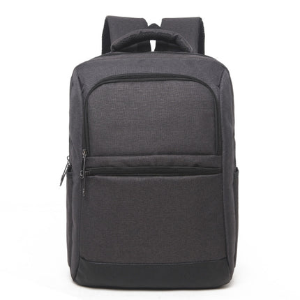 Universal Multi-Function Oxford Cloth Laptop Computer Shoulders Bag Business Backpack Students Bag, Size: 42x30x11cm (Black)-garmade.com