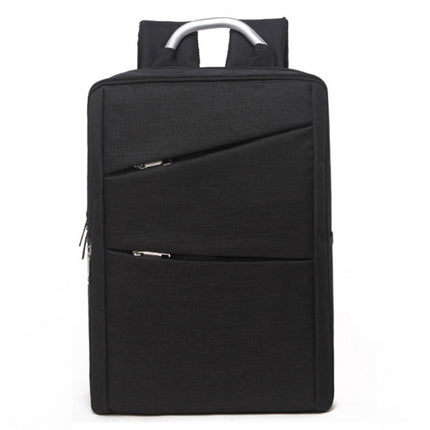 Universal Multi-Function Oxford Cloth Laptop Computer Shoulders Bag Business Backpack Students Bag, Size: 40x28x12cm (Black)-garmade.com