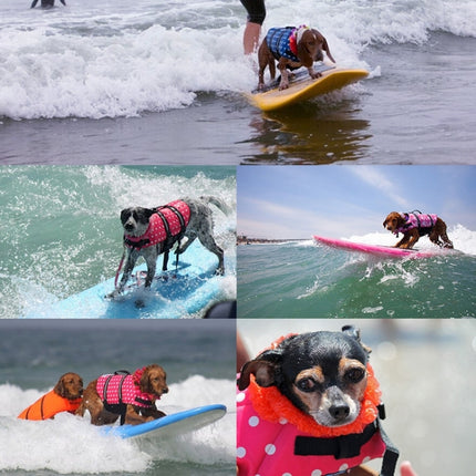 Pet Saver Dog Reflective Stripes Life Vest Jacket for Swimming Boating Surfing, Size: XS (Camouflage)-garmade.com