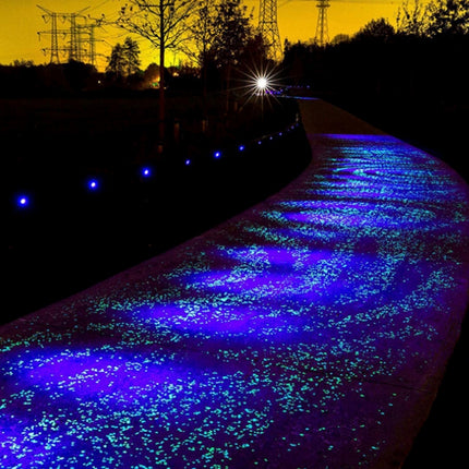 100 PCS Glow in The Dark Garden Pebbles for Walkways & Decoration and Plants Luminous Stones(Colour)-garmade.com
