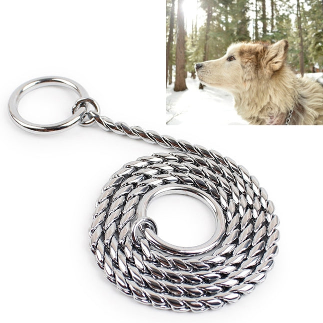 55cm Pet P Chain Pet Collars Pet Neck Strap Dog Neckband Snake Chain Dog Chain Dog Collar-garmade.com