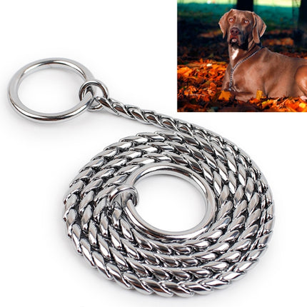60cm Pet P Chain Pet Collars Pet Neck Strap Dog Neckband Snake Chain Dog Chain Dog Collar-garmade.com