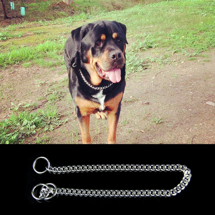 60cm Pet P Chain Pet Collars Pet Neck Strap Dog Neckband Snake Chain Dog Chain Dog Collar-garmade.com