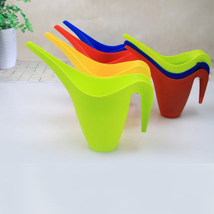 Long Mouth Watering Pot Plastic Sprinkler Pouring Pots,Capacity: 1.0L,Random Color Delivery-garmade.com