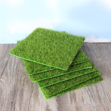 Simulation of Small Lawn Micro-landscape Green Grass Landscape,Size:15 x 15cm-garmade.com